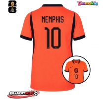 Holandia Memphis Depay #10 Koszulka Podstawowa damskie MŚ 2026 Krótki Rękaw